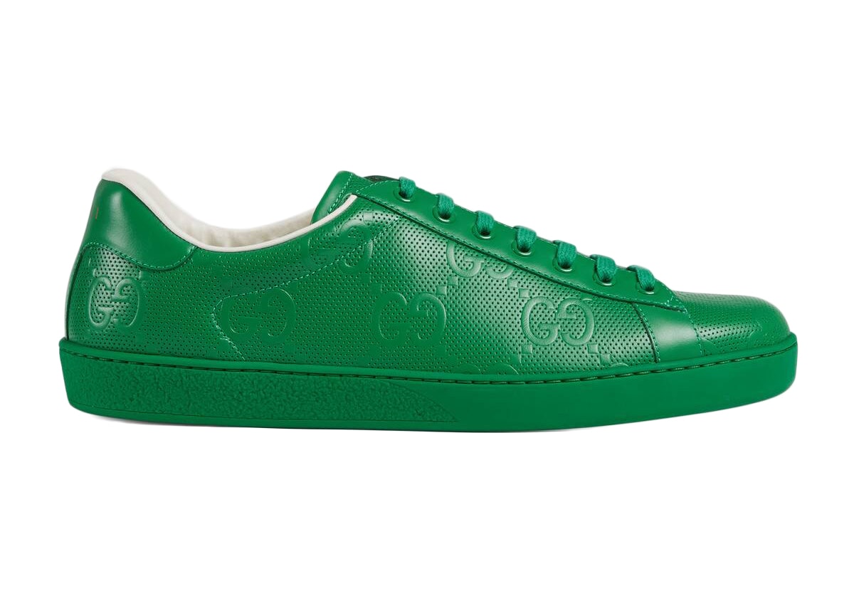GUCCI MAC80 mesh-trimmed distressed leather sneakers | NET-A-PORTER